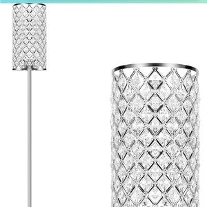 Crystal Floor Lamp & Crystal Wall Clock